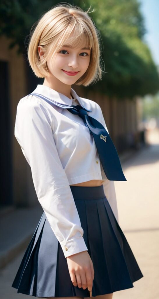 女子高生の制服姿