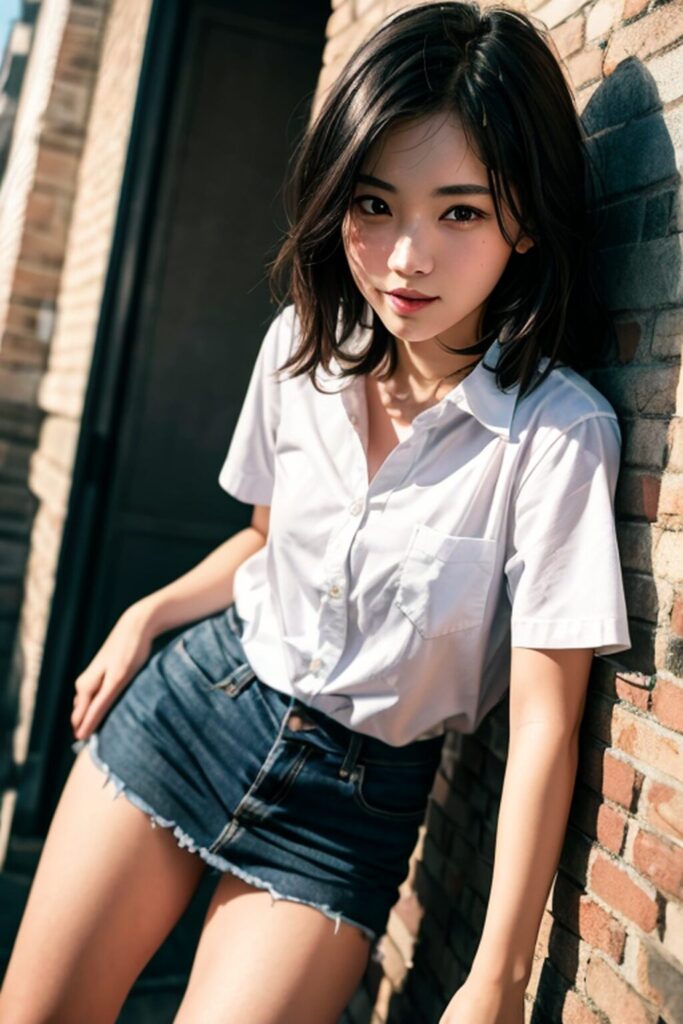 女子高生の制服姿