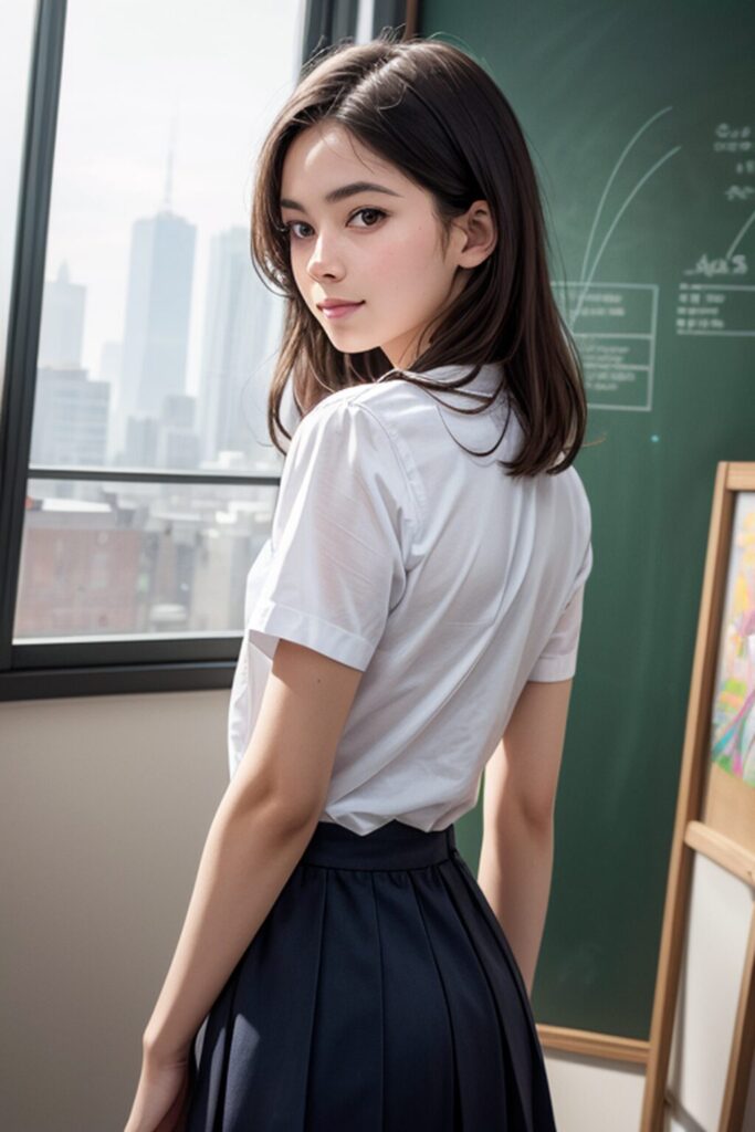 女子高生の制服姿