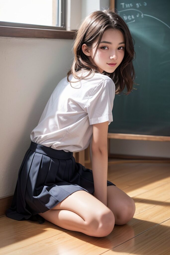 女子高生の制服姿