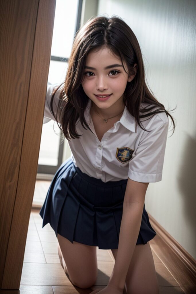 女子高生の制服姿