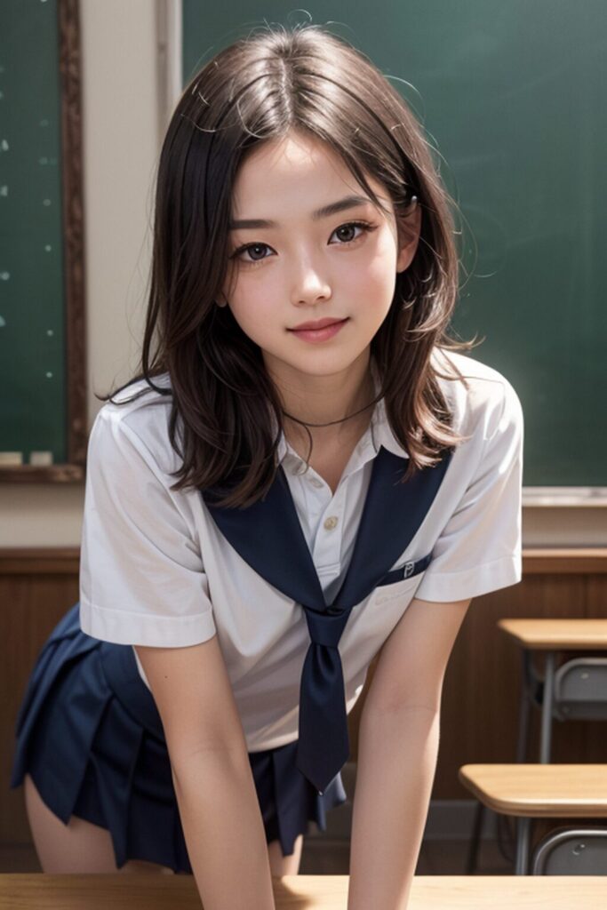 女子高生の制服姿