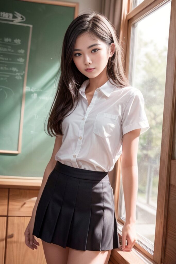 女子高生の制服姿