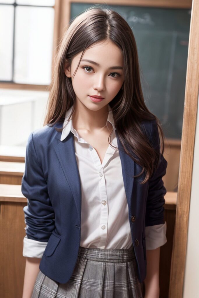 女子高生の制服姿