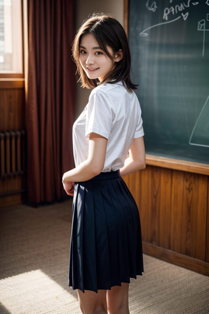 女子高生の制服姿