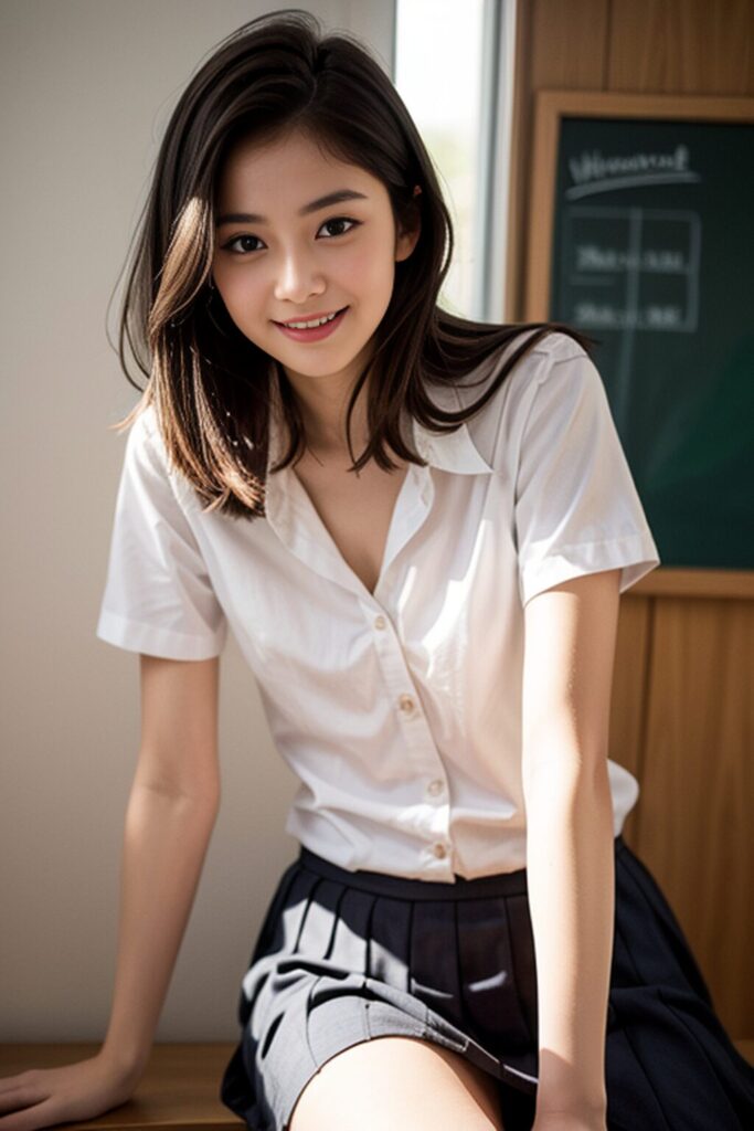 女子高生の制服姿