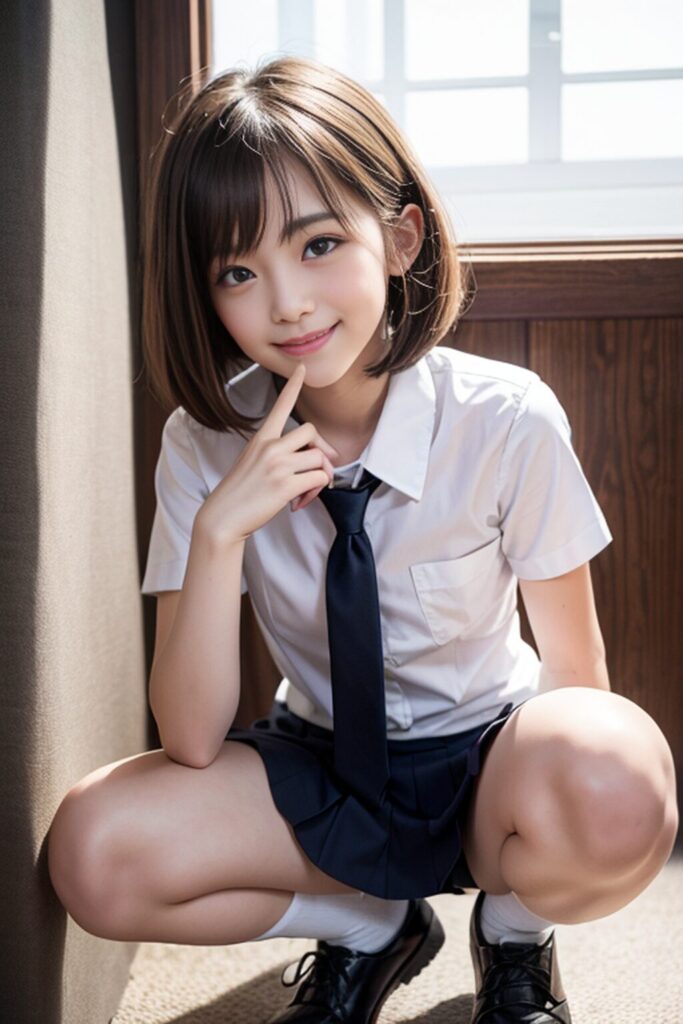 女子高生の制服姿