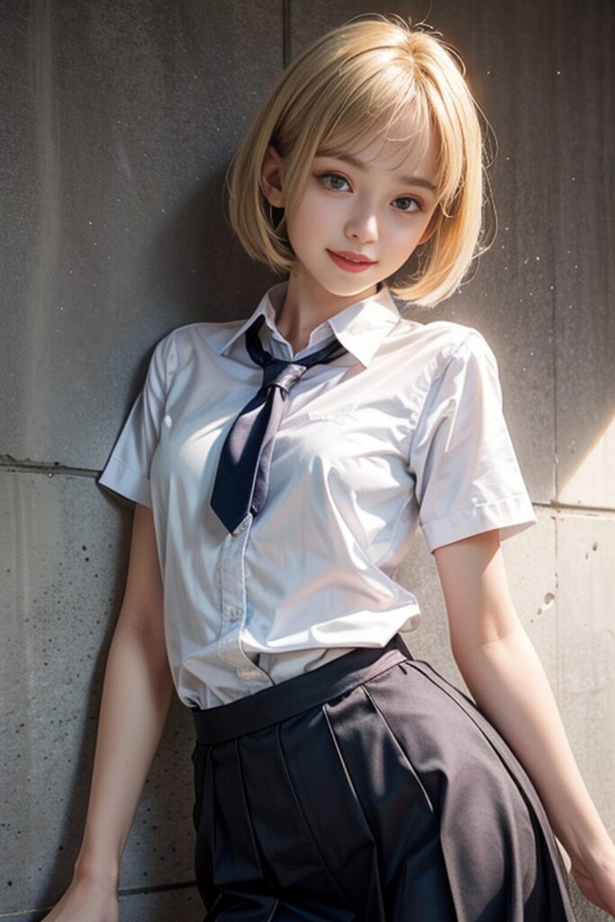 女子高生の制服姿