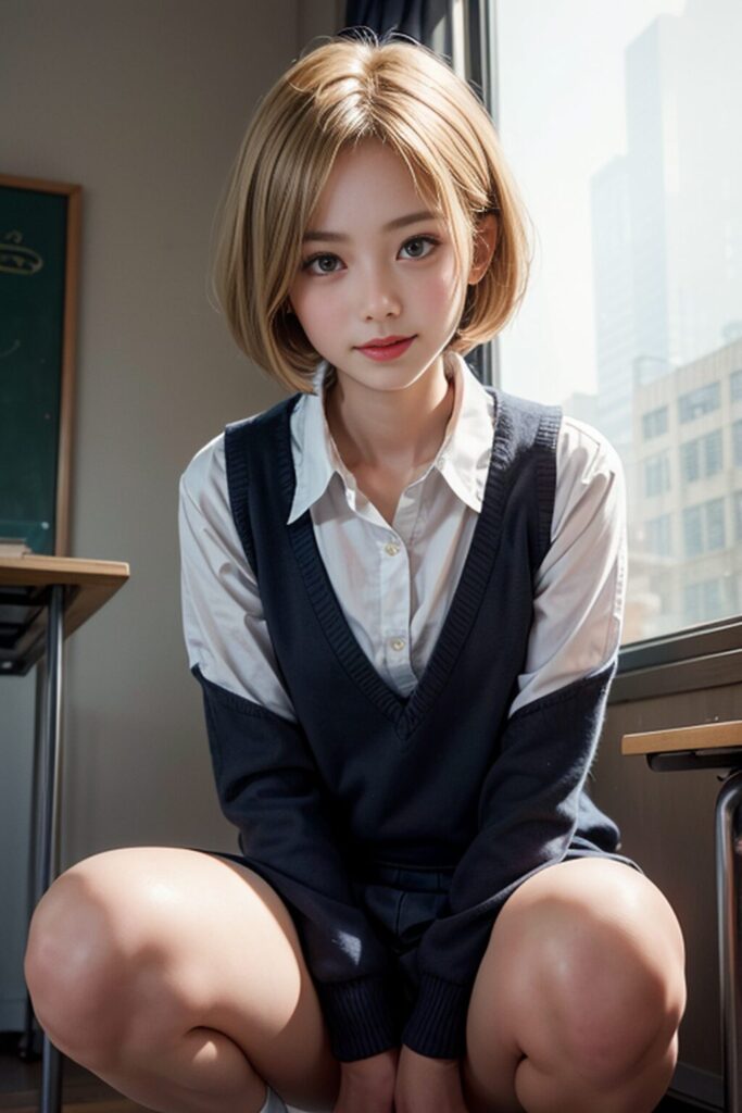 女子高生の制服姿