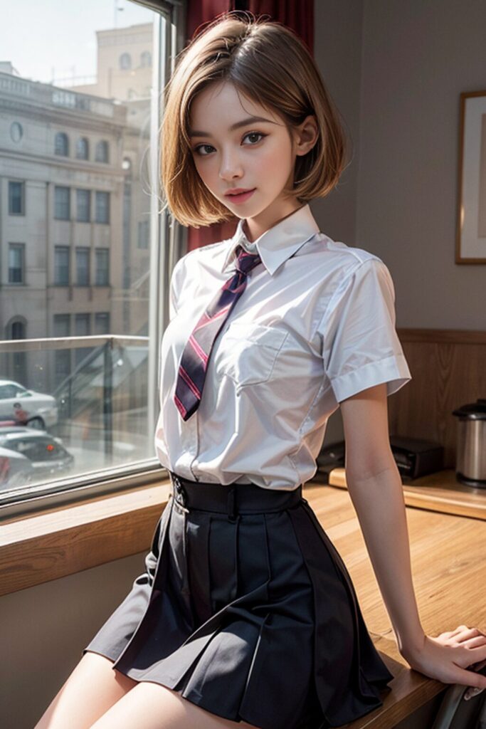 女子高生の制服姿