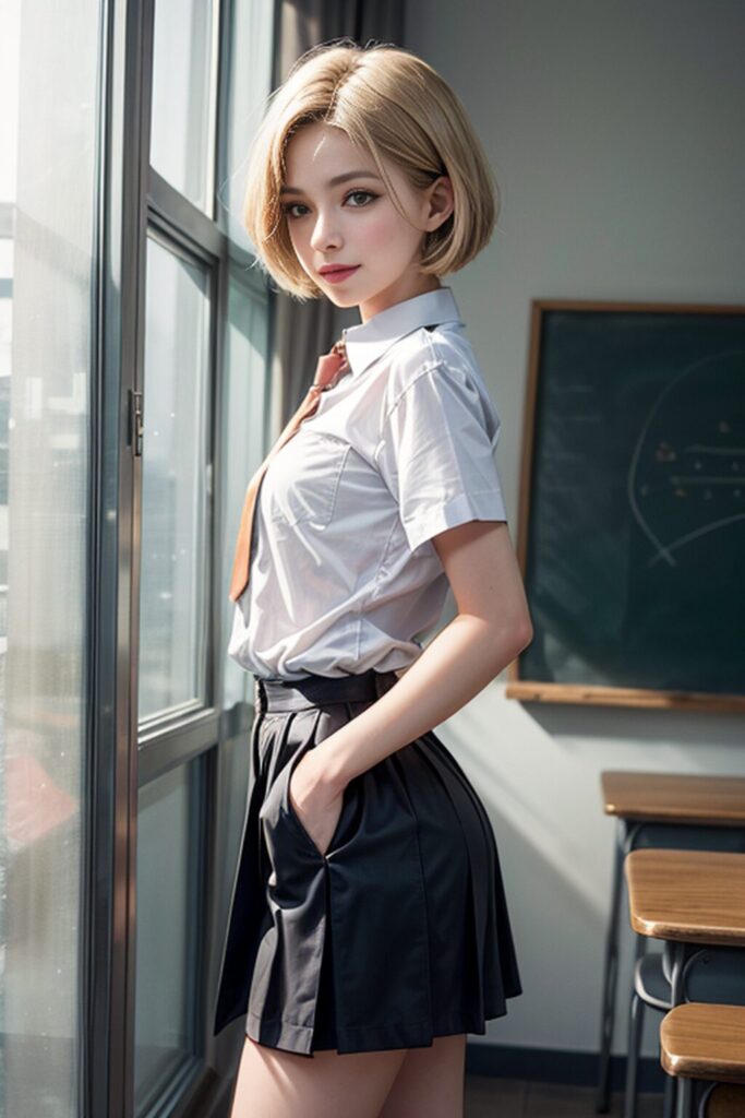 女子高生の制服姿