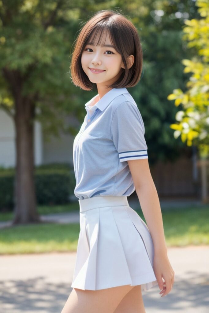 女子高生の制服姿