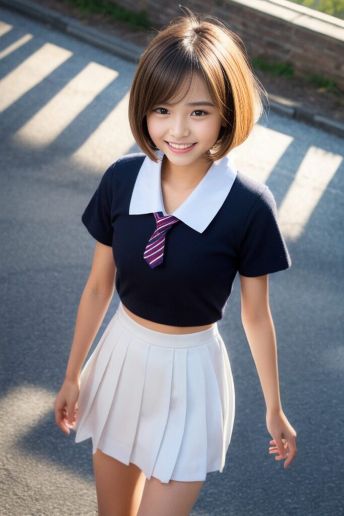 女子高生の制服姿