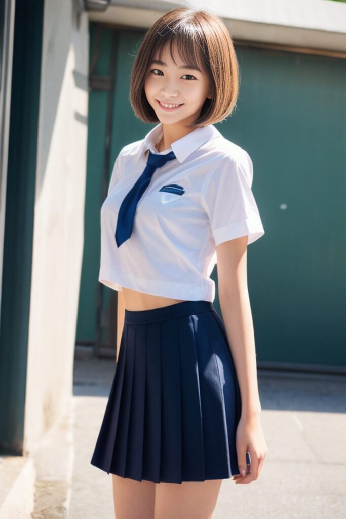 女子高生の制服姿