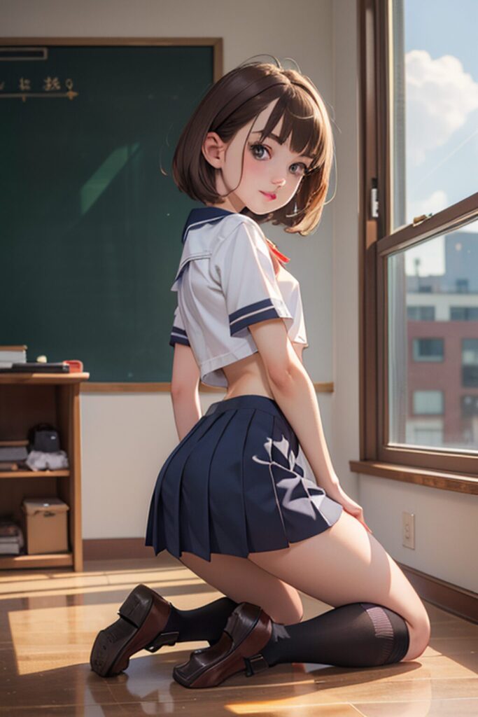 女子高生の制服姿