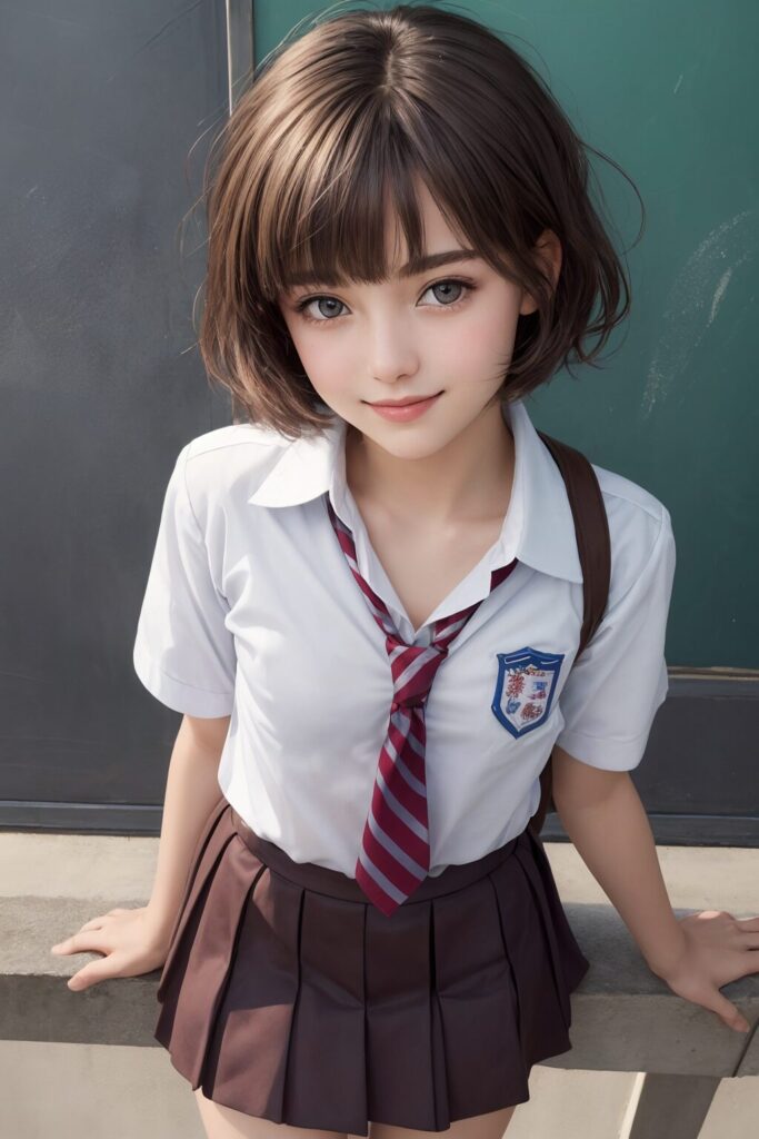 女子高生の制服姿