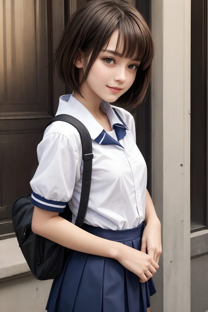 女子高生の制服姿