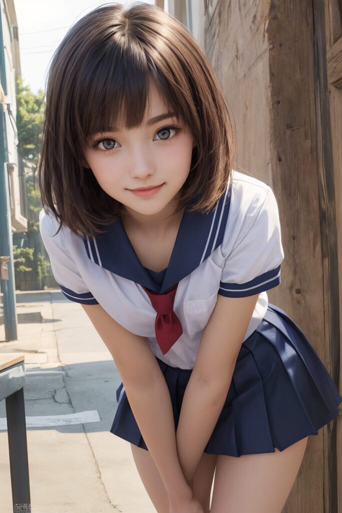 女子高生の制服姿