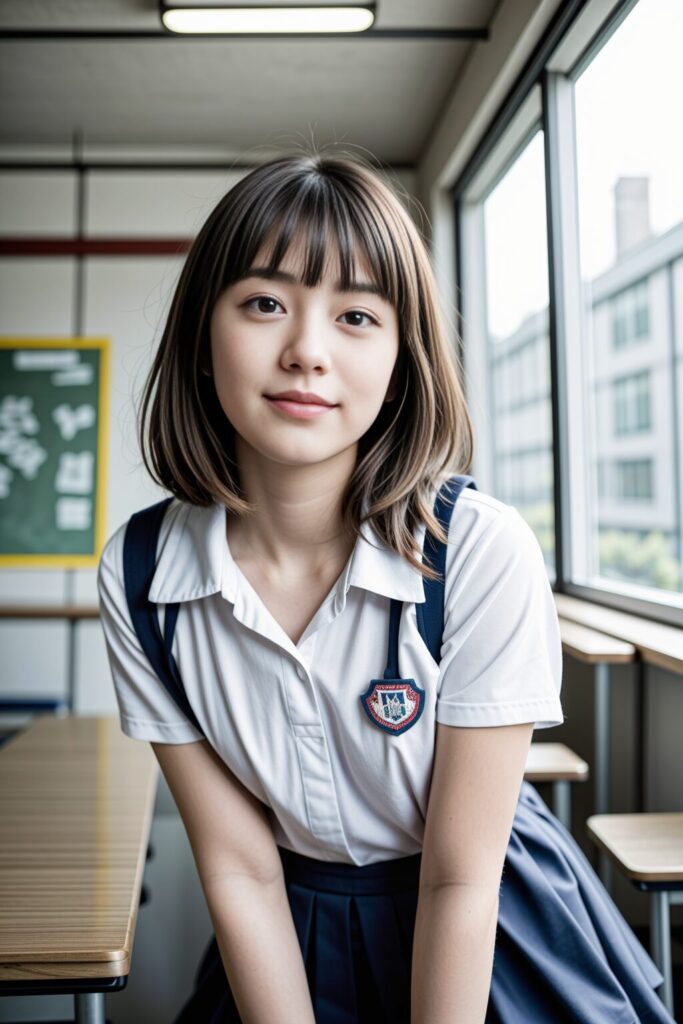 女子高生の制服姿