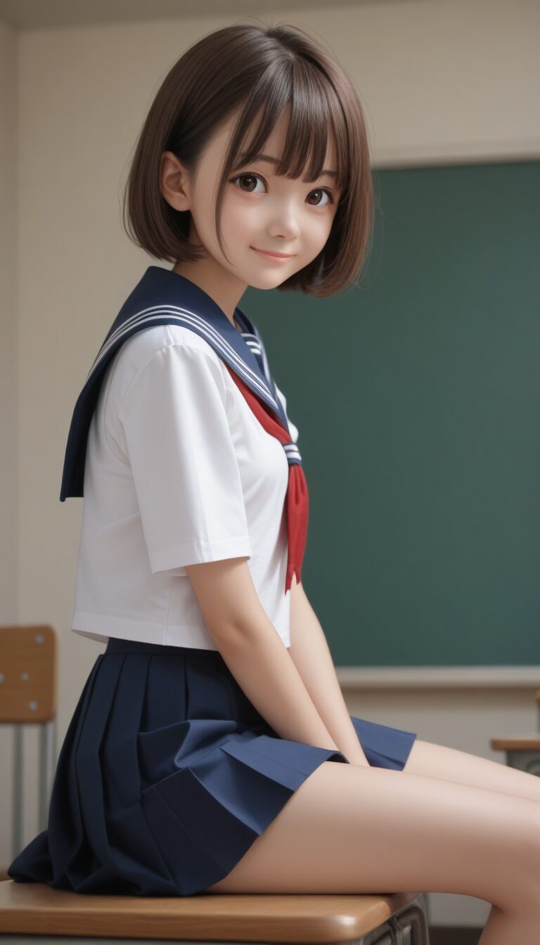 女子高生の制服姿