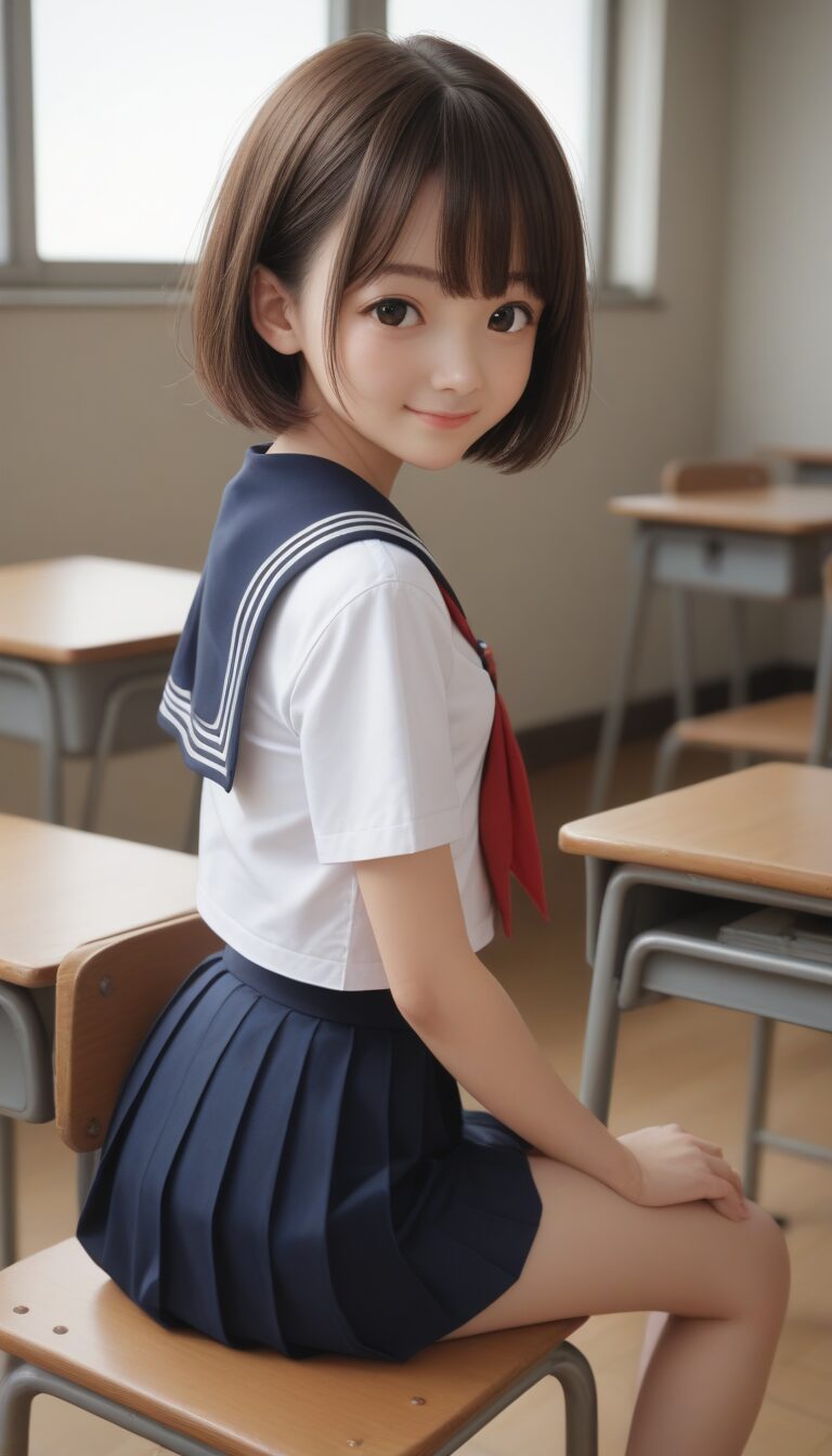 女子高生の制服姿