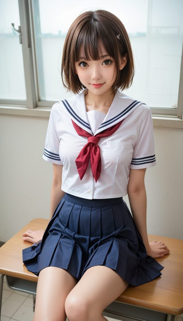 女子高生の制服姿