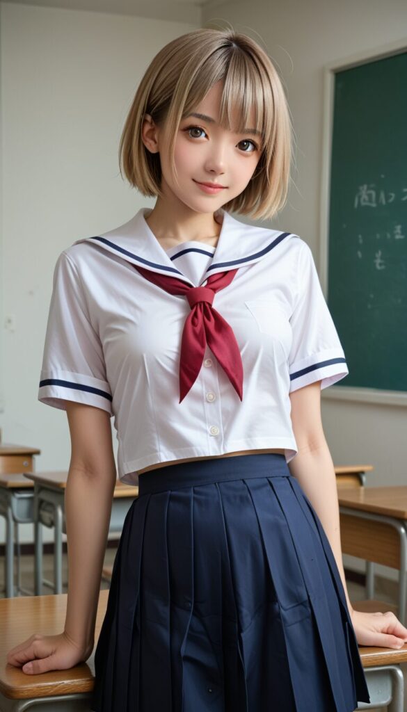 女子高生の制服姿