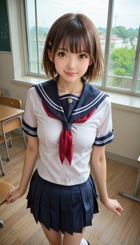 女子高生の制服姿