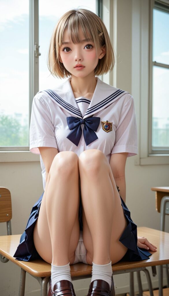 女子高生の制服姿